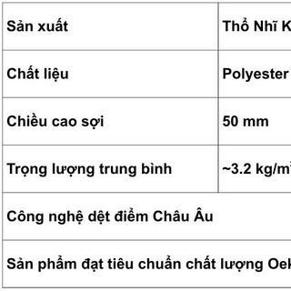 Thảm trải sàn - lông xù N0001