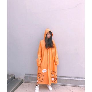 Áo mưa gấu Brown