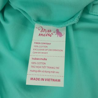 Áo ba lỗ be gái bèo vai Sz 2 đến 6 tuổi