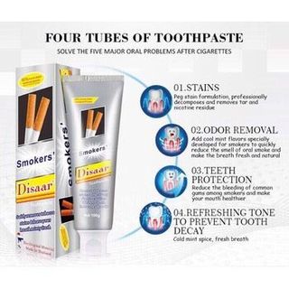 kem đánh răng giúp răng trắng khoẻ dành cho người hút thuốc lá