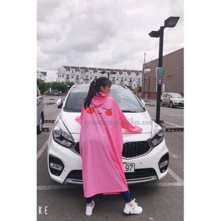 Áo mưa măng tô bé Đào