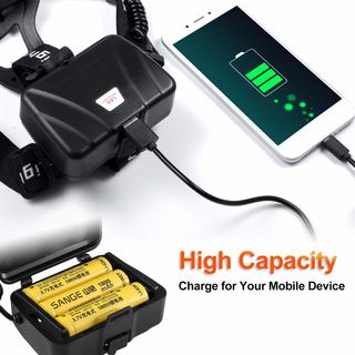 Đèn pin LED ĐỘI ĐẦU SIÊU SÁNG của MỸ