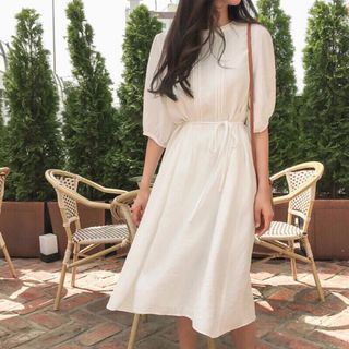 MIDI TRẮNG VIỀN REN