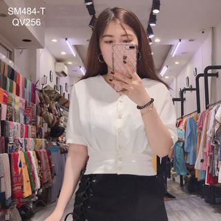 ÁO SƠ MI TAY BO EO