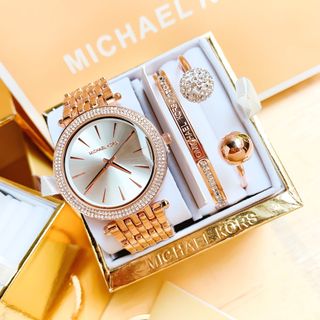 Sét micheaaakors gồm đồng hồ vòng tay full box