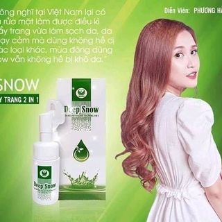 SỮA RỮA MẶT DEEP SNOW 2 in 1 giá sỉ