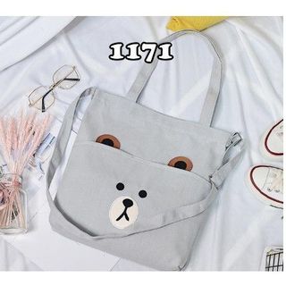 túi tote gấu xinh