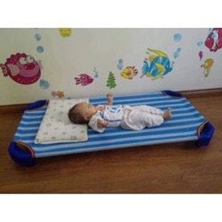 Giường Lưới Cho Bé Nằm Thoấng Mát Tránh Rôm Sảy