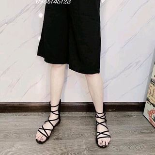 Quần đũi ngố ống suông