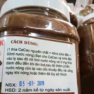 bột ca cao nguyên chất Dalak
