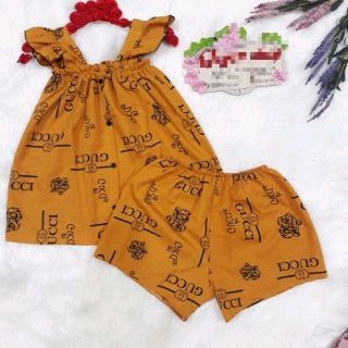 Đồ Bộ đùi tay cánh tiên vải katê lụa