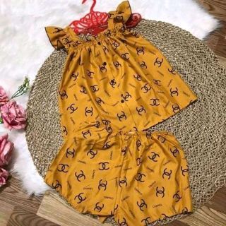 Đồ Bộ đùi tay cánh tiên vải katê lụa