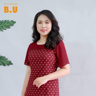 ĐẦM CHẤM BI THÊU HOA