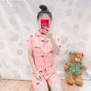 Đồ bộ pizama kate thái
