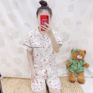 Đồ bộ pizama kate thái