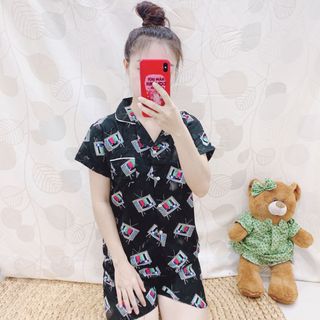 Đồ bộ pizama kate thái