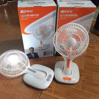 Quạt tích điện kiêm sạc dự phòng