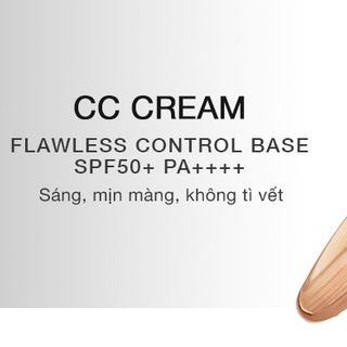 Kem trang điểm Sakura CC Cream Flawless Control Base SPF50 PA 40ml