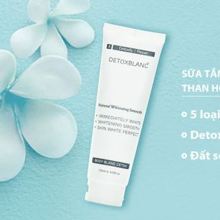 Sữa Tắm DETOX BLANC Thải Độc Trắng Da Than Hoạt Tính - Body Blanc Bath Detox