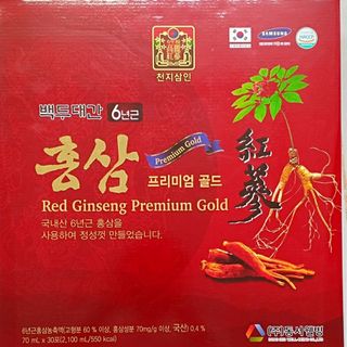 NƯỚC UỐNG HỒNG SÂM 6 NĂM TUỔI RED GINSENG PREMIUM GOLD