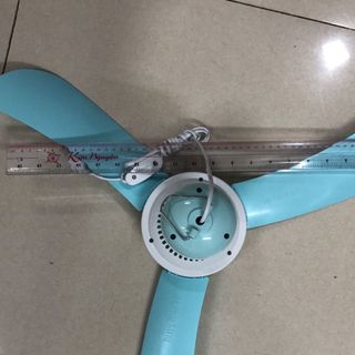 Quạt trần mini 3 cánh chiều dài cánh 26cm
