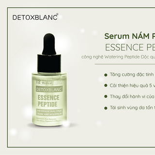 SERUM NÁM DETOX BLANC Số 12 ESSENCE PEPTIDE CÔNG NGHỆ WATERING PEPTIDE