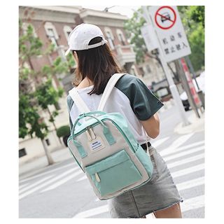 BALO VẢI THỜI TRANG PHONG CÁCH HÀN QUỐC- D8011 Có clip thực tế