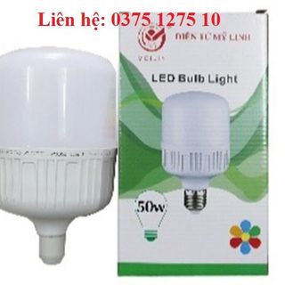 Đèn led Búp 50W Led Bulb Led nhựa Led trụ nước giá sỉ rẻ nhất toàn quốc bảo hành 2 năm 1 đổi 1