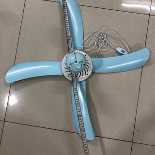 Quạt trần mini 4 cánh chiều dài cánh 26cm