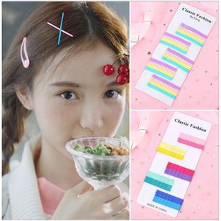 Sét kẹp cầu vồng 50c