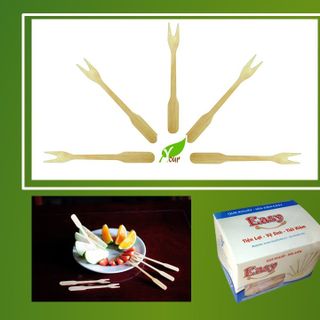 Nĩa xiên gỗ thông NX01