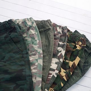 Quần Lửng Nam Chất Vải Kaki Thun Co Giản