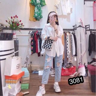 Quần baggy jean nữ rách chuyên sỉ jean 2KJean