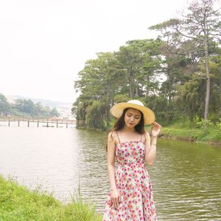 Đầm Maxi Hoa Hàng Thiết Kế MX001