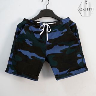 Quần Lửng Nam Chất Vải Kaki Thun Co Giản