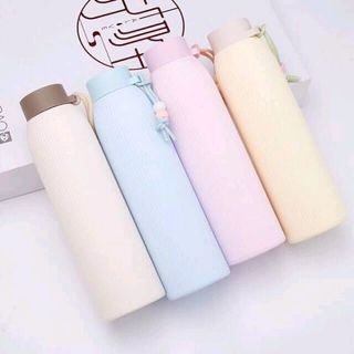 Bình Thủy Tinh giữ nhiệt vỏ silicon 450ml