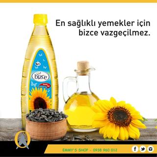 Dầu ăn Hướng Dương BIZCE Sunflower Oil 1 lít - Nhập khẩu Thổ Nhĩ Kỳ giá sỉ