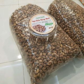 HẠT ĐIỀU RANG MUỐI VỎ LUA SAM SAM hộp 500 gram