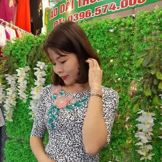 Áo dài lá nhí lụa Hàn châu