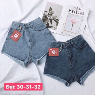 Quần Short nữ trơn Xanh size lớn Ms 901 giá sỉ