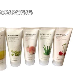 Sữa rửa mặt Herb day 365 Cleansing Foam
