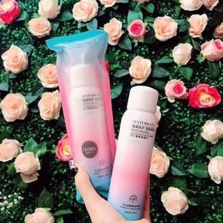 Xịt chống nắng trắng da Maycreate