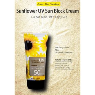 KEM CHỐNG NẮNG HOA HƯỚNG DƯƠNG SUNFLOWER SUN BLOCK CREAM LEAF