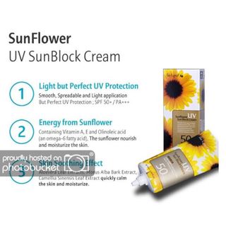 KEM CHỐNG NẮNG HOA HƯỚNG DƯƠNG SUNFLOWER SUN BLOCK CREAM LEAF