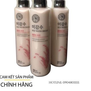 Sữa tẩy trang gạo THE FACESHOP Rice Water Bright Cleansing Milk 200ml