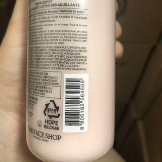 Sữa tẩy trang gạo THE FACESHOP Rice Water Bright Cleansing Milk 200ml