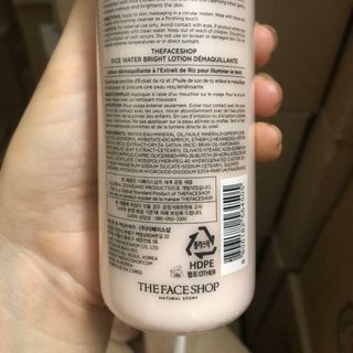 Sữa tẩy trang gạo THE FACESHOP Rice Water Bright Cleansing Milk 200ml