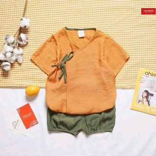 yukata phối viền xinh xắn