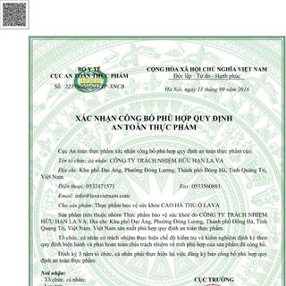 Cao Hà Thủ Ô LAVA 50ml