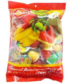 THẠCH RAU CÂU NEW CHOICE HƯƠNG TRÁI CÂY NHIỆT ĐỚI - GÓI 1000G